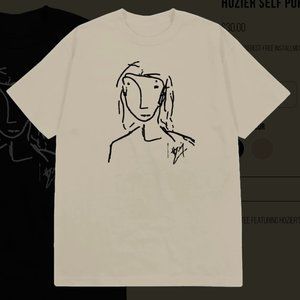 New Hozier Merch self-portrait tee size M